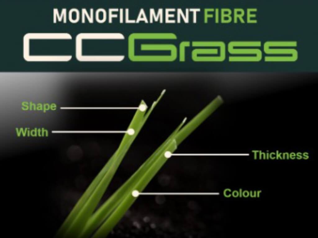 CC grass monofilament fiber